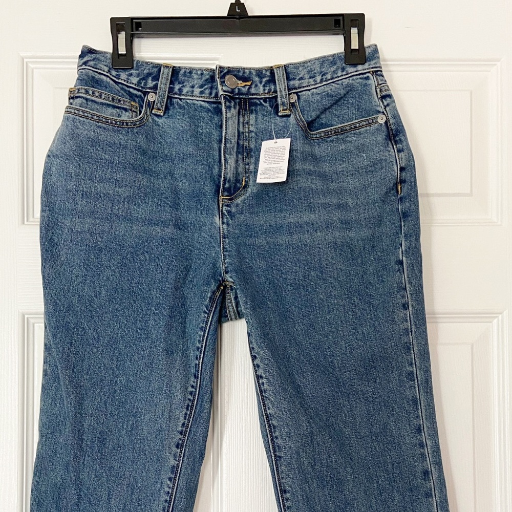 Lands End Petite Straight Leg Jean